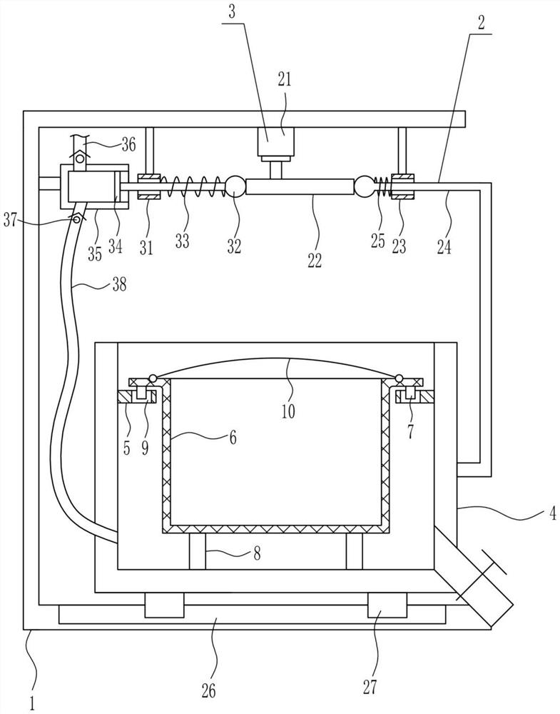 A temporary fresh-keeping device for transporting live fish for fresh-keeping aquatic products