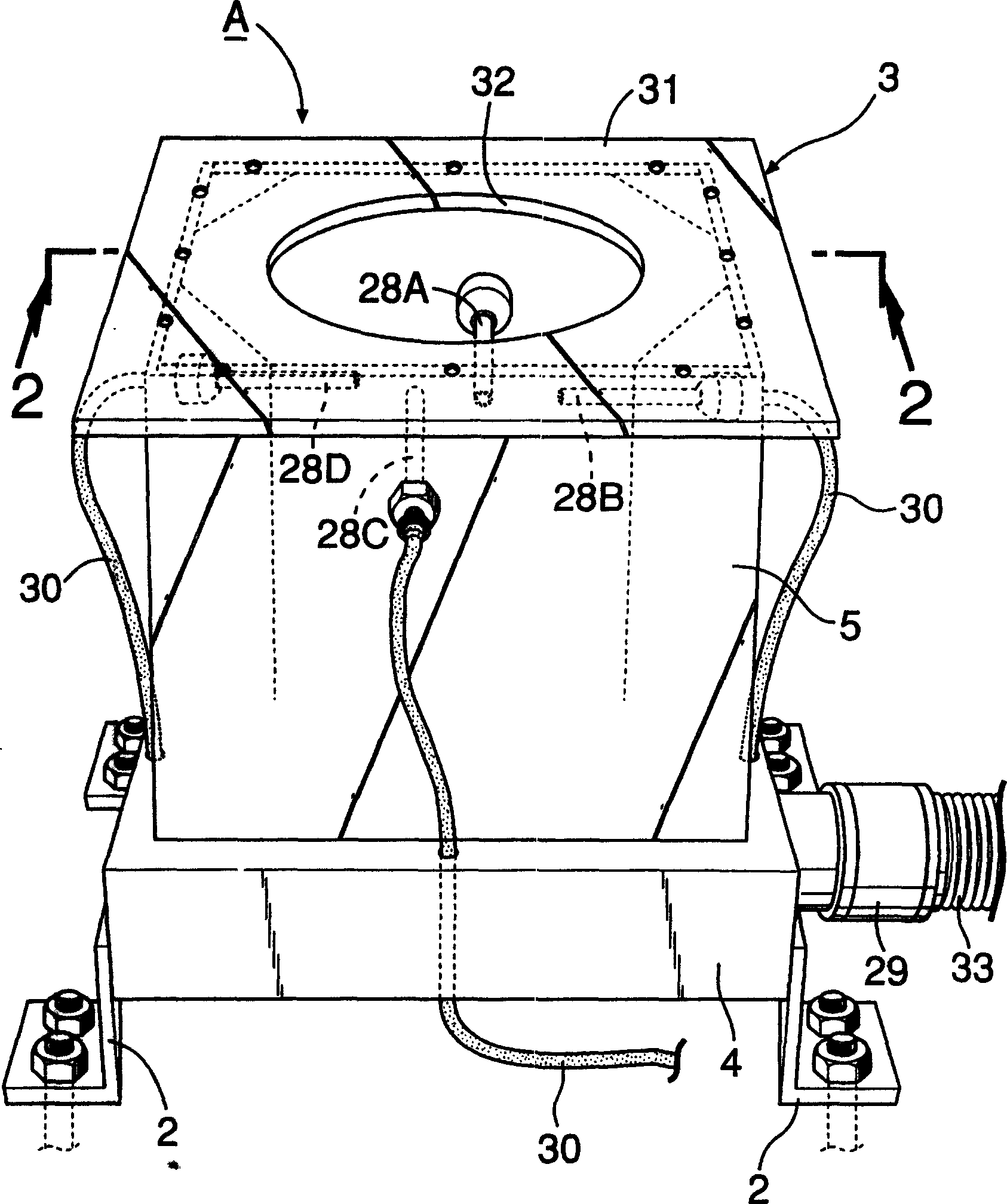 Air blowing cleaning apparatus