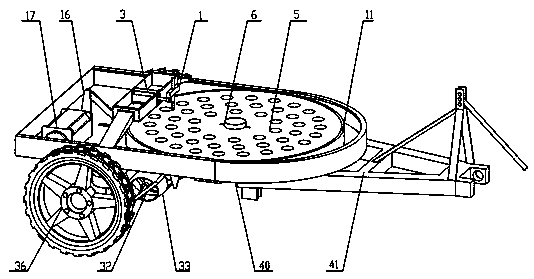 Non-clamping automatic transplanter