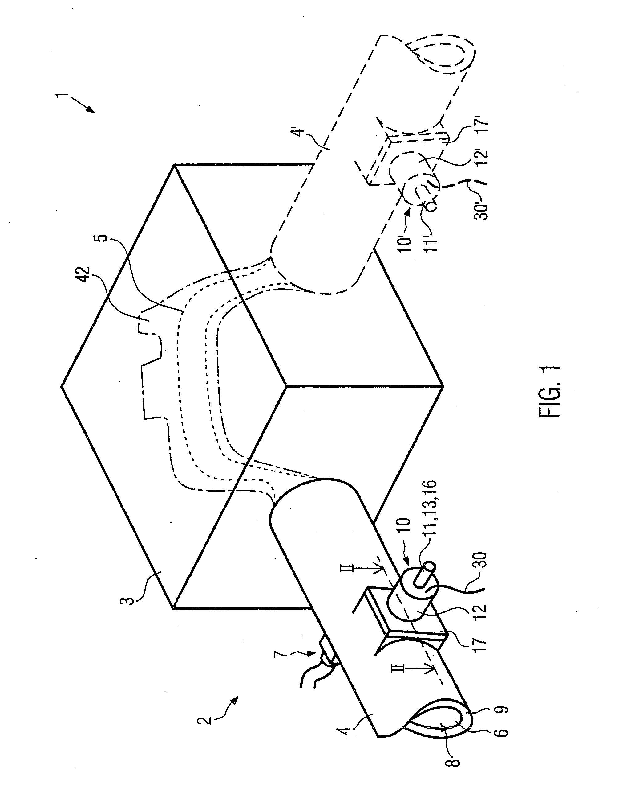 Method and device for explosion forming