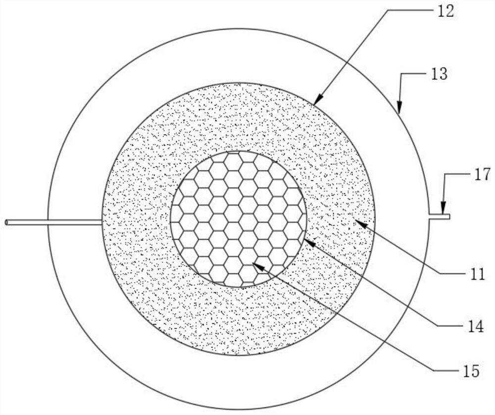 Integrated reaction device for ozone and activated carbon