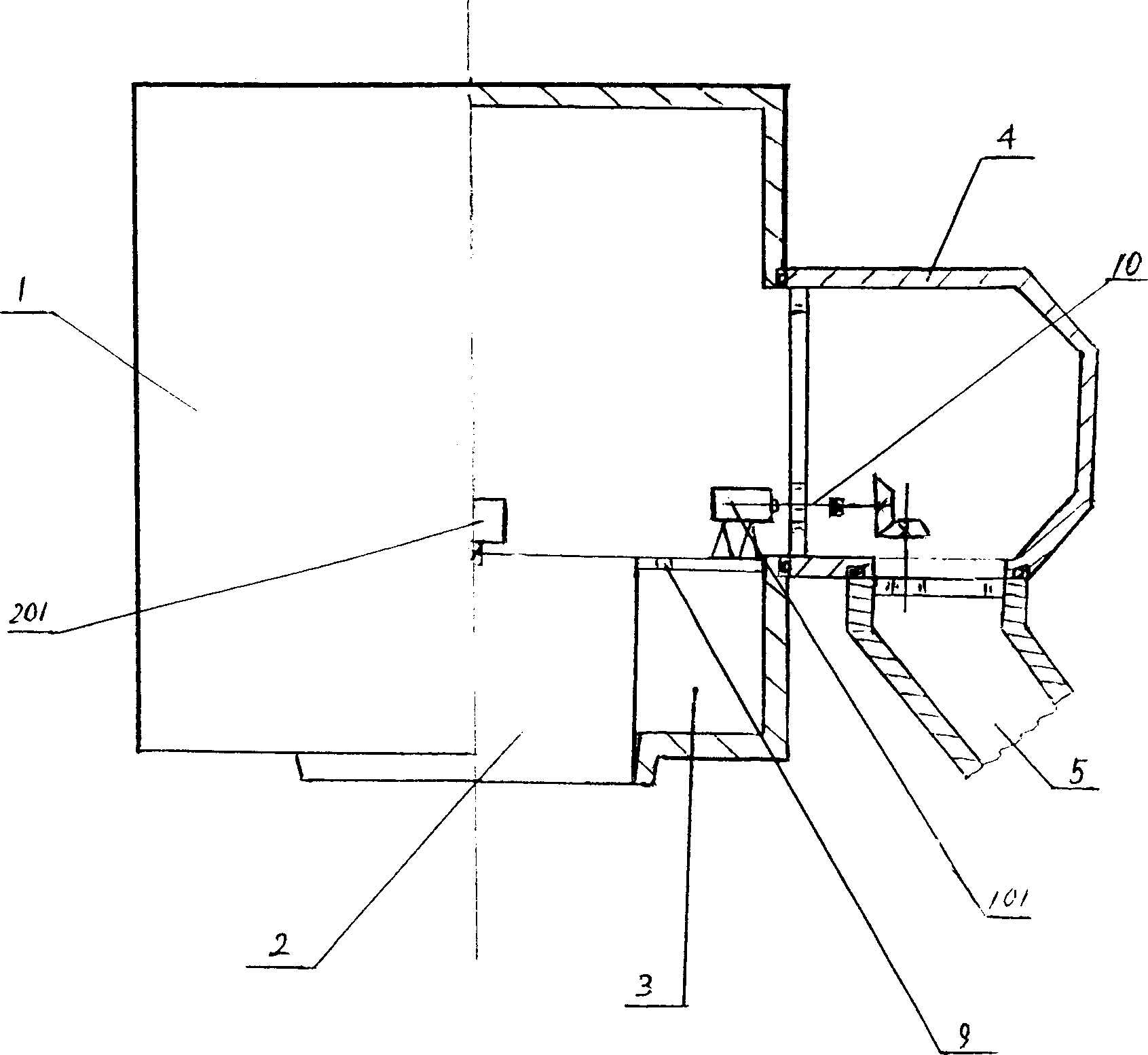 Automatic rotator of camera head