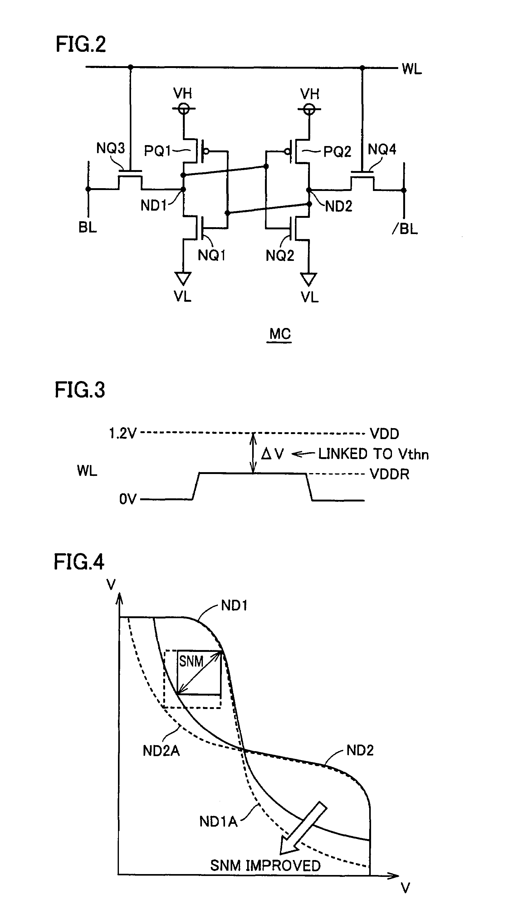 Semiconductor memory device comprising a plurality of static memory cells