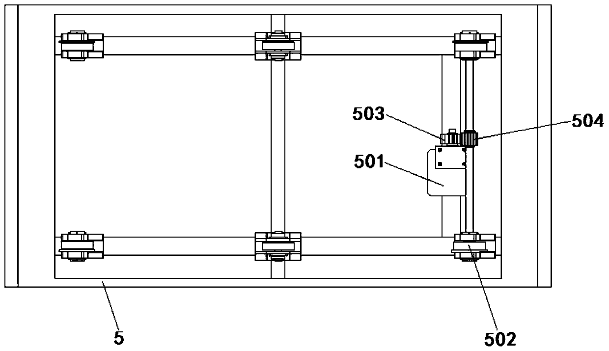 Tunnel type stereo garage and use method thereof