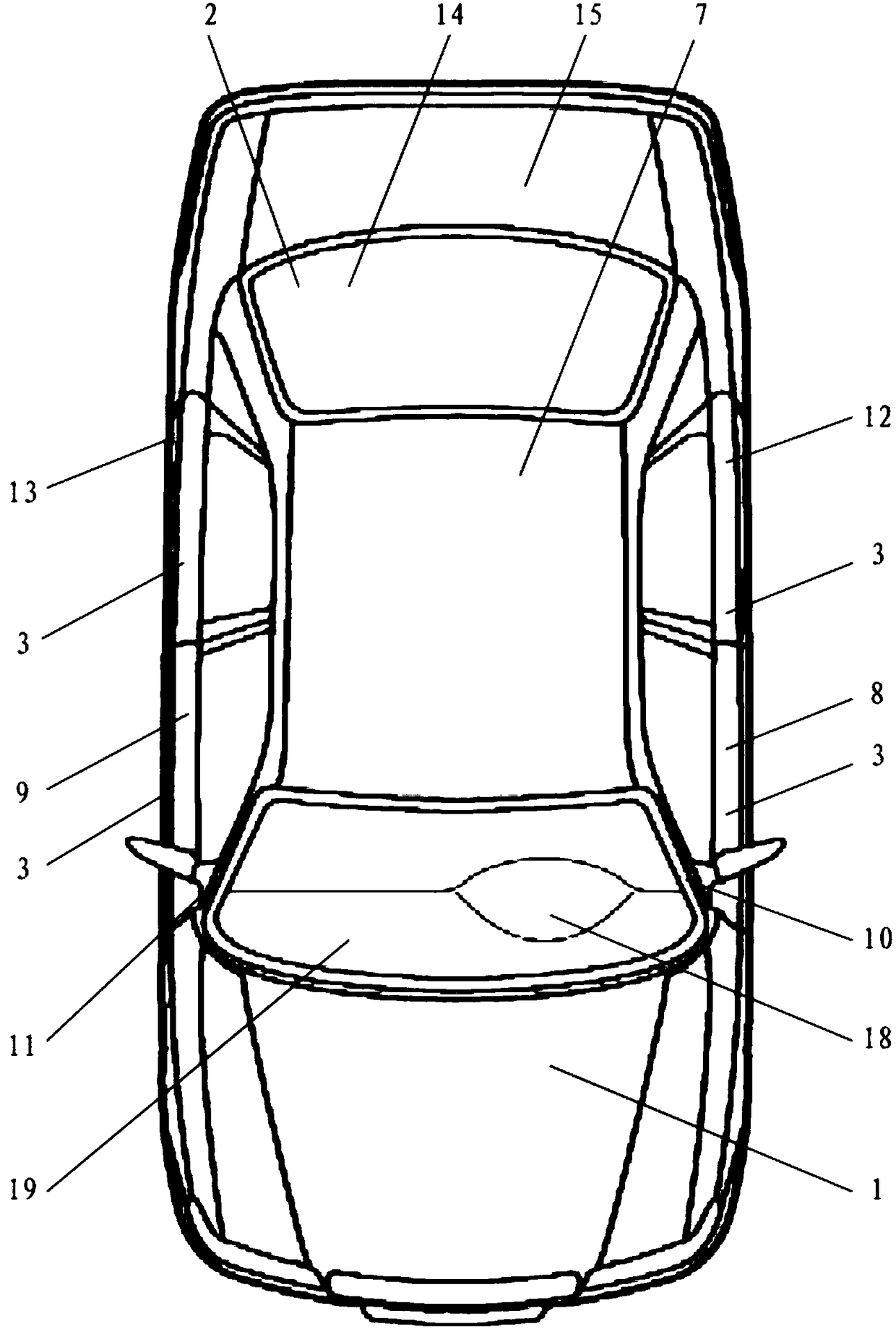 An automotive sound system based on a symmetrical balanced subwoofer