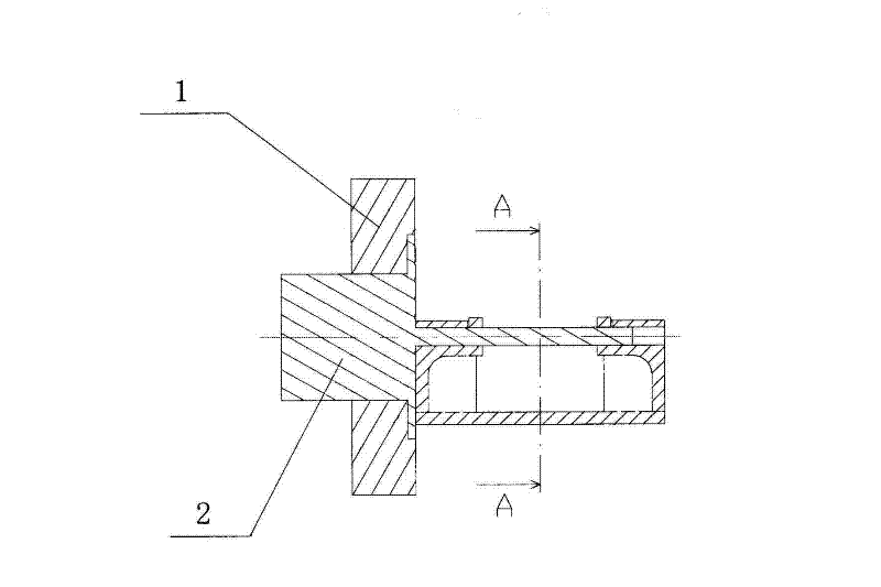 Milling method of curved surface of titanium alloy parts