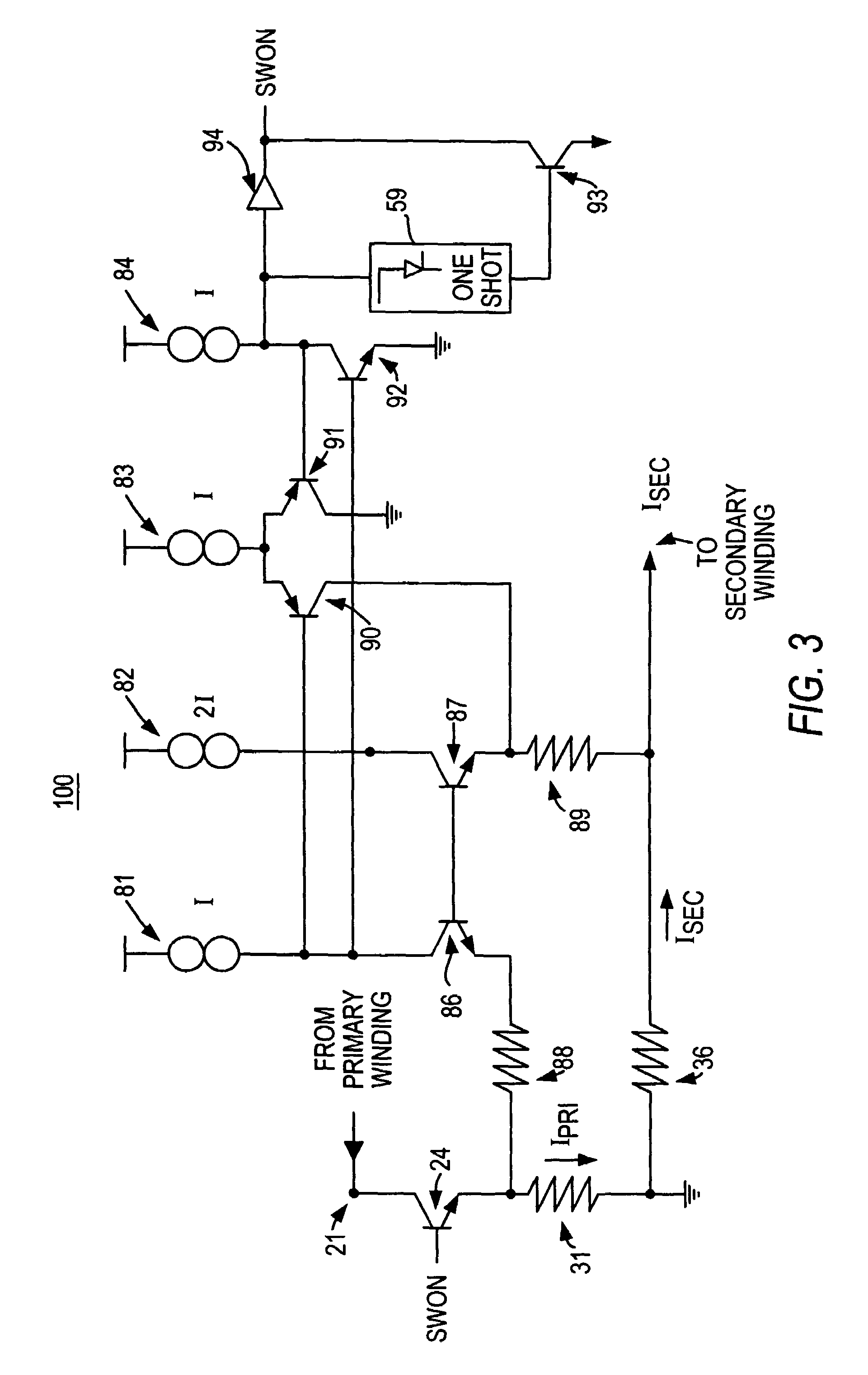 Capacitor charging circuitry and methodology implementing controlled on and off time switching