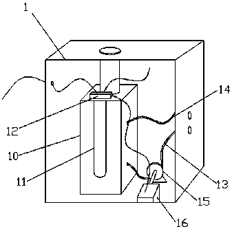 Anorectal external drug administration therapeutic device