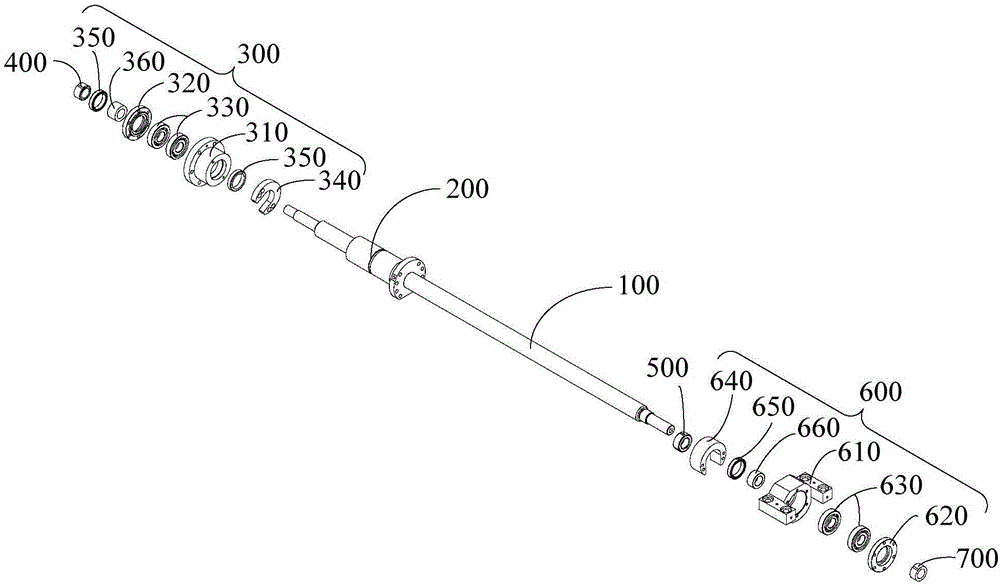 Transmission assembly and numerical control machine tool