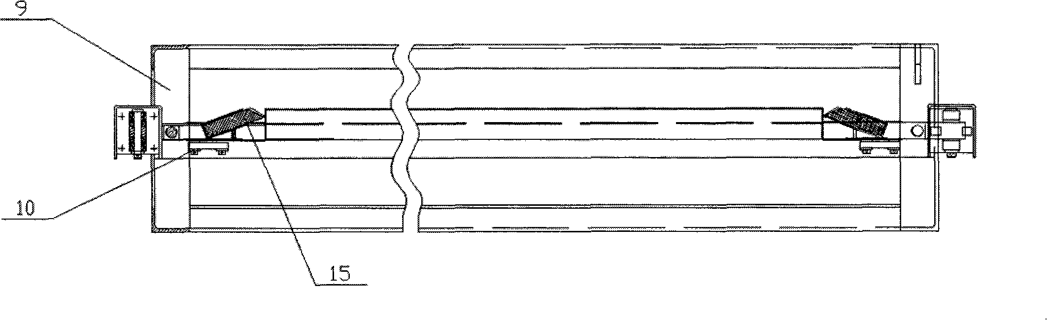 Ingot-casting area water cooling technique during aluminum alloy semi-continuous casting