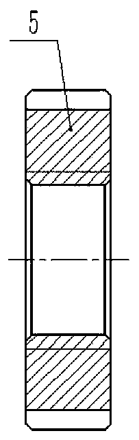 Simple double-nut structure and anti-loosening method