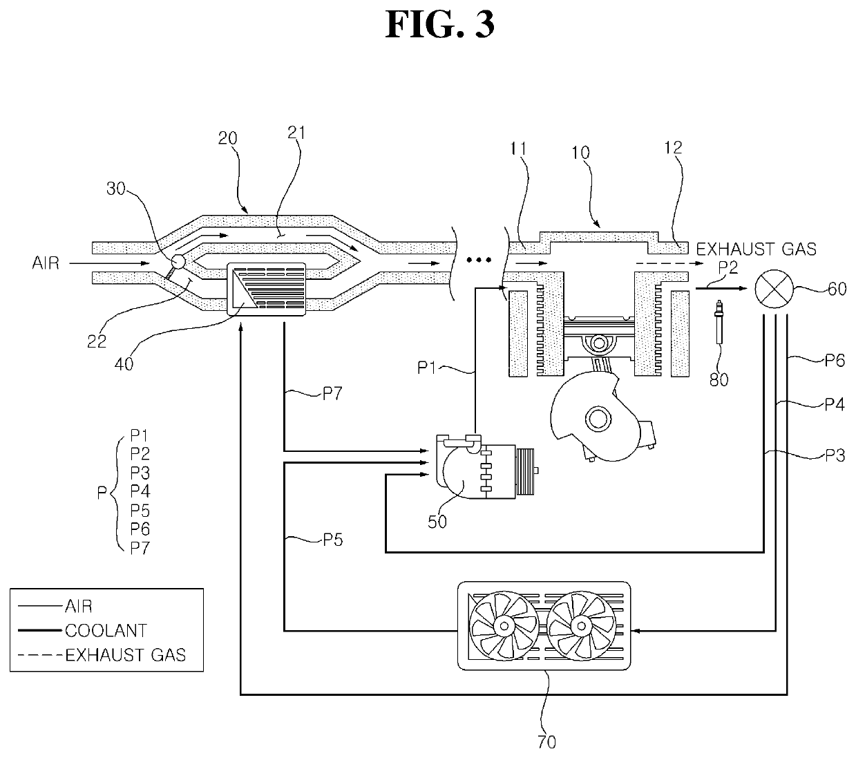 Gas engine power generation system