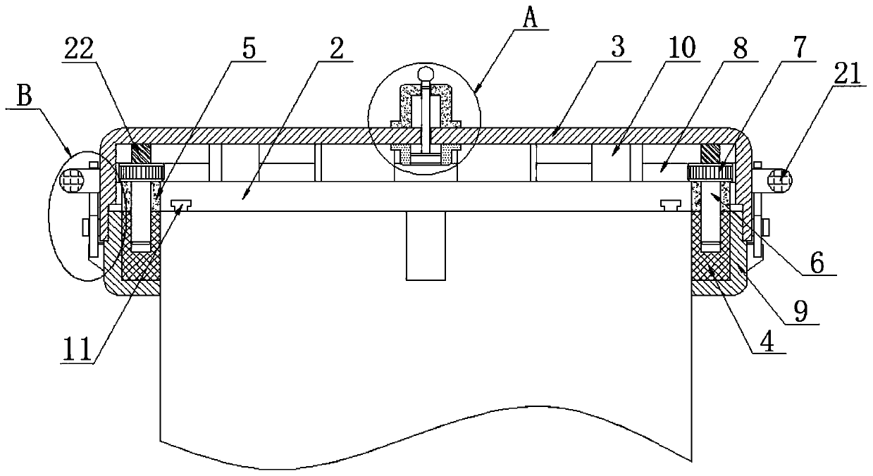 Anti-loosening sealing cover for pressure vessel for aerospace dynamic test