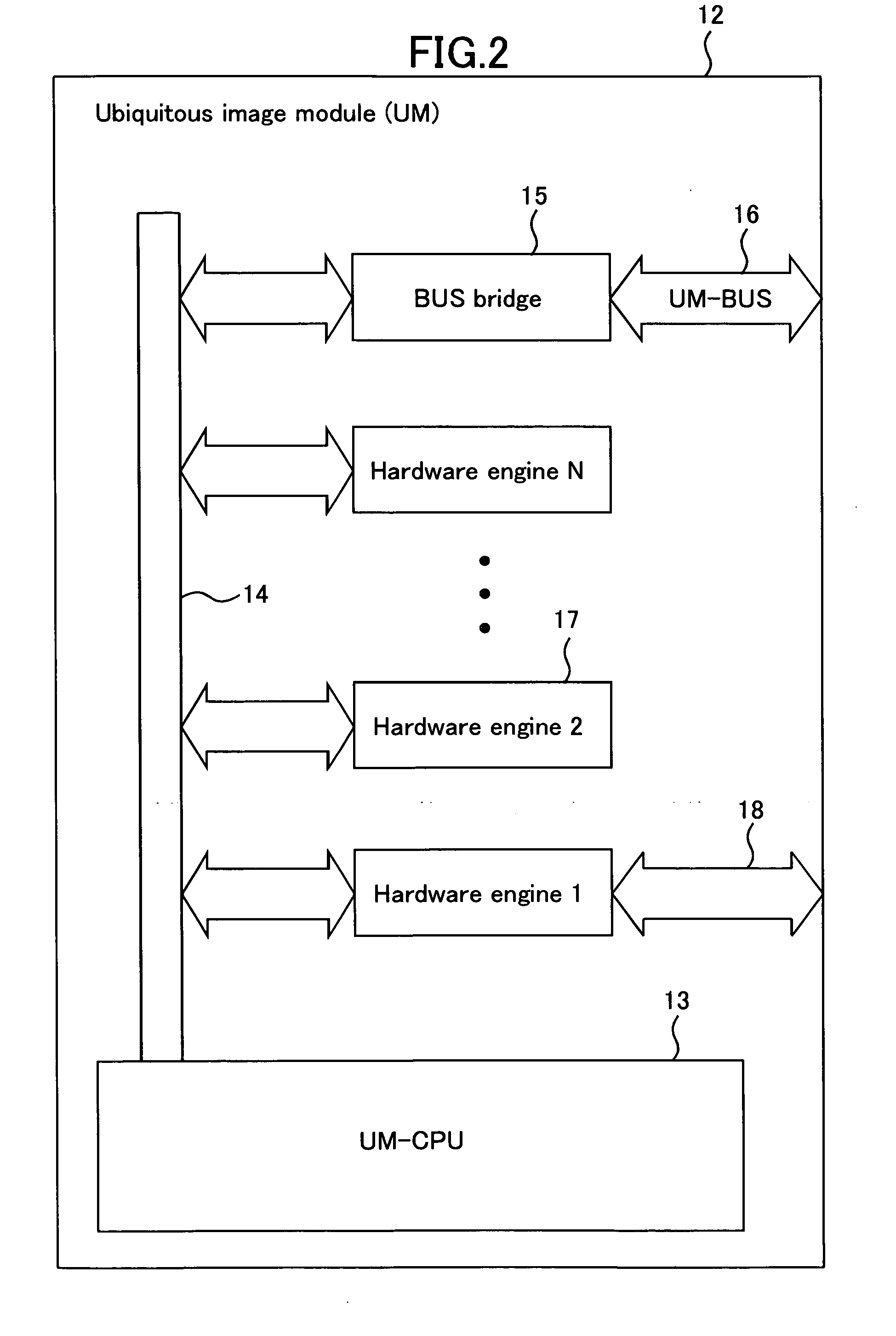 Image information apparatus and module unit