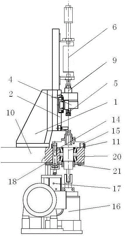 Disc type multi-station compressing rotating clamp