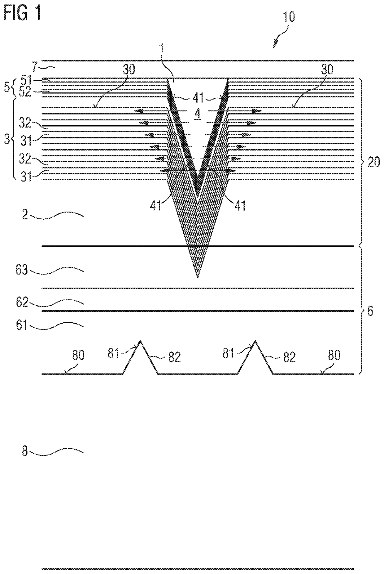 Component having enhanced efficiency and method for production thereof