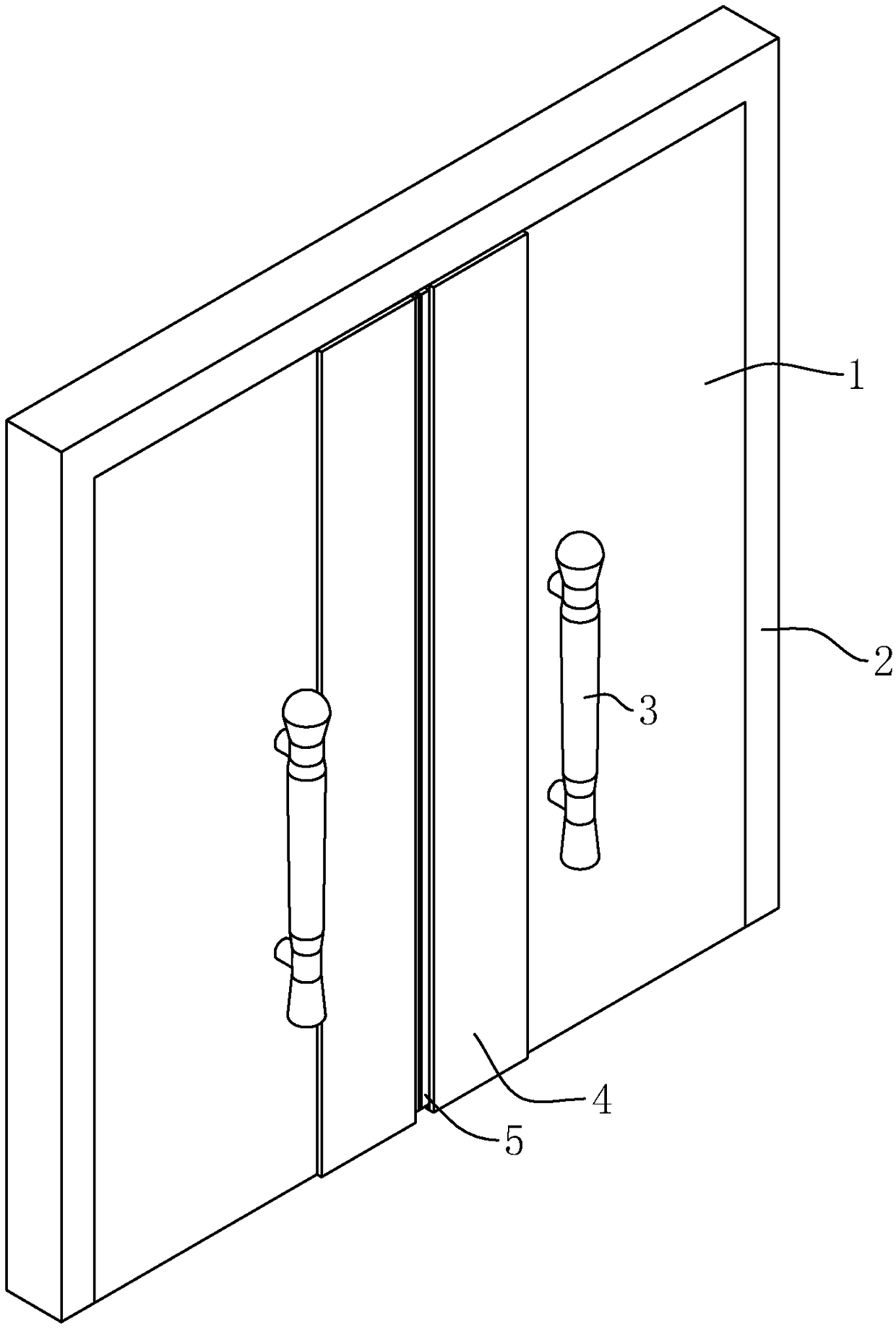 A new door structure