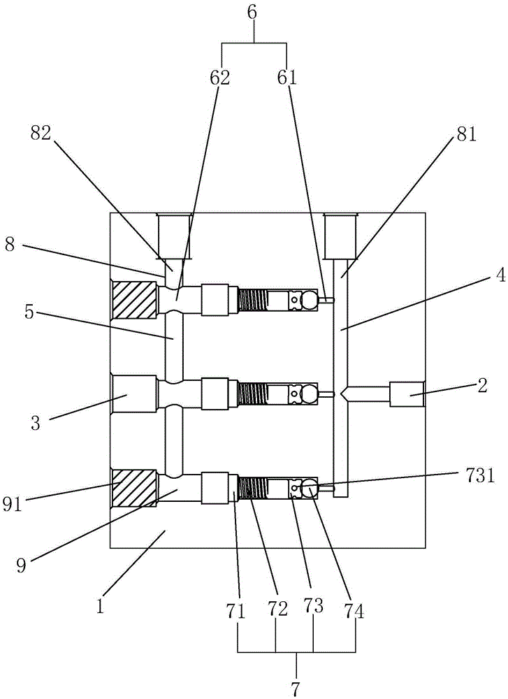 Ultrahigh-pressure pipeline system with combined type check valve