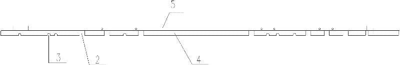 Forming process for stand column of stainless steel car body side wall