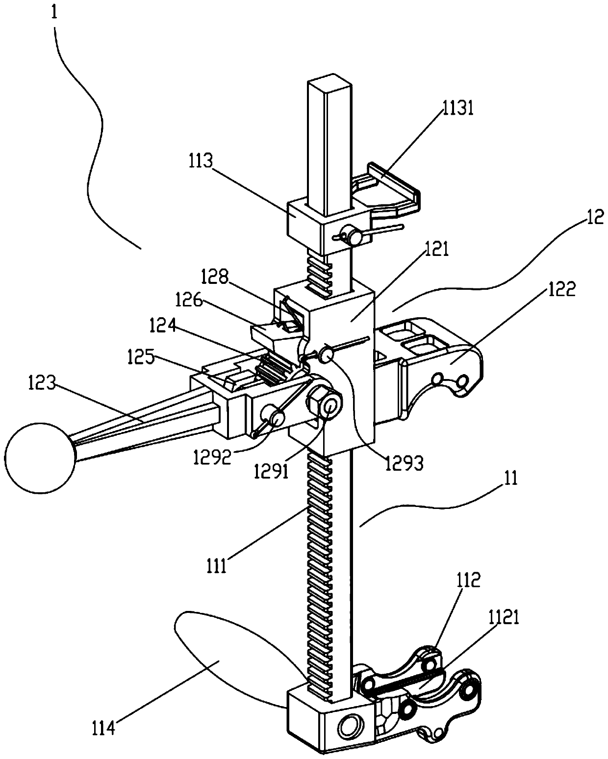 Hand-operated cable terminal turn-back binding device