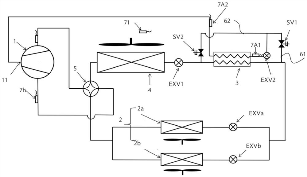 Enhanced vapor injection system and operation method thereof