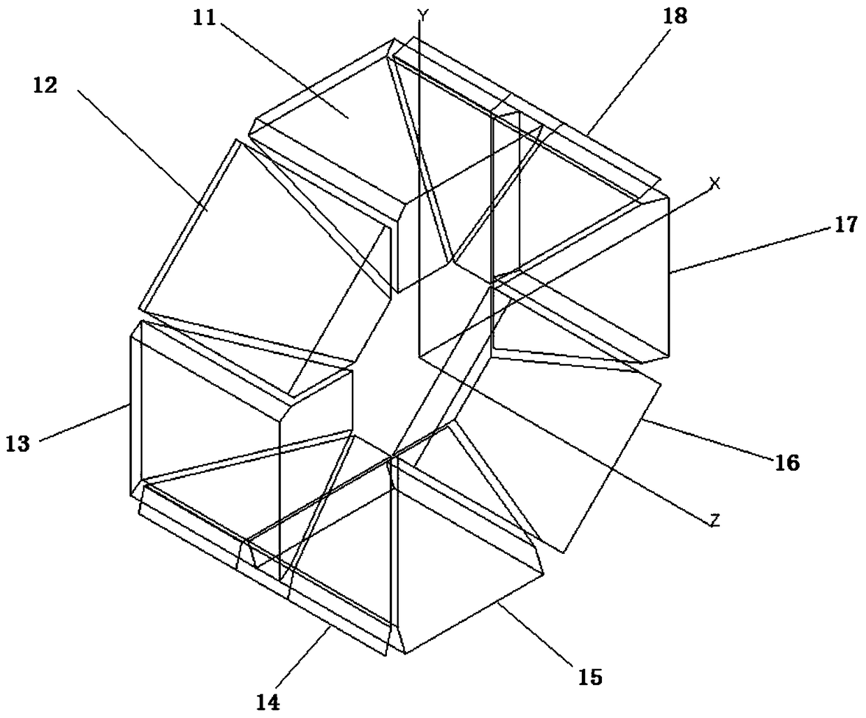 A high-resolution lunar edge optical imaging objective lens