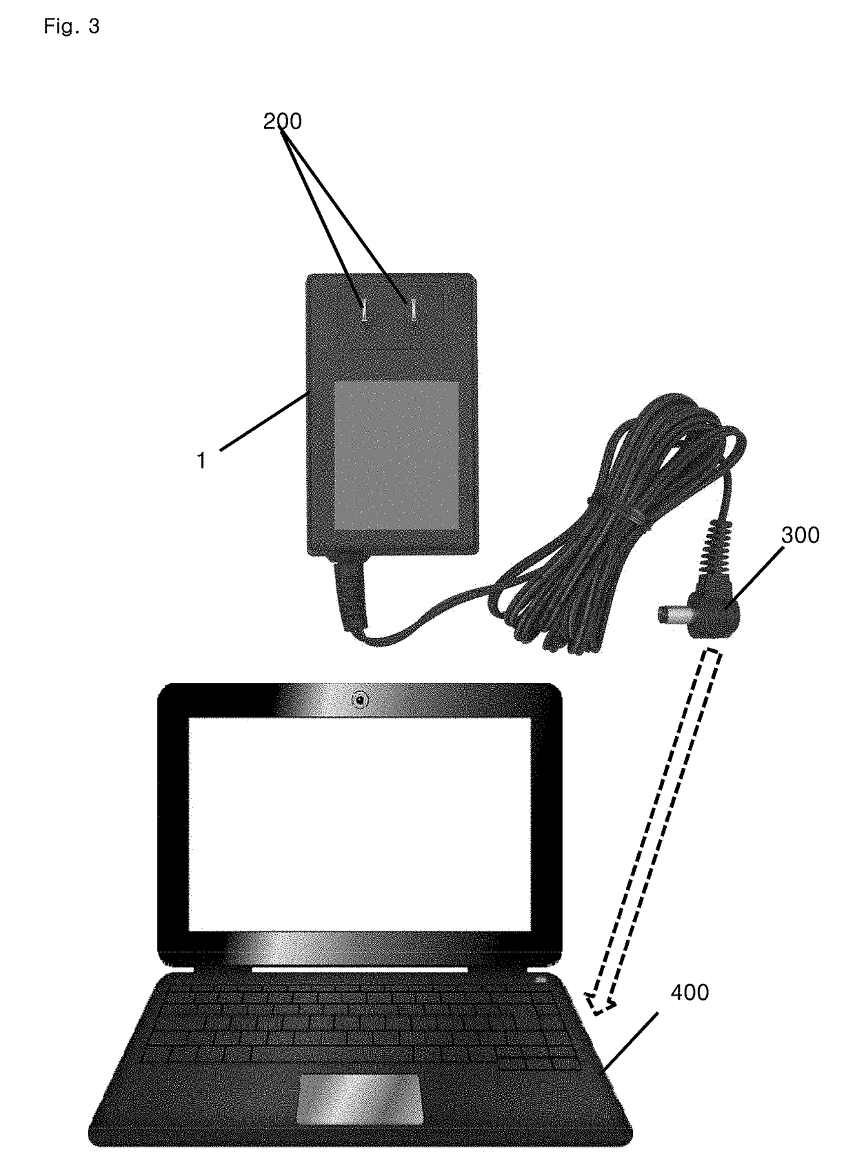 Power adapter for cutting off standby power and control method therefor