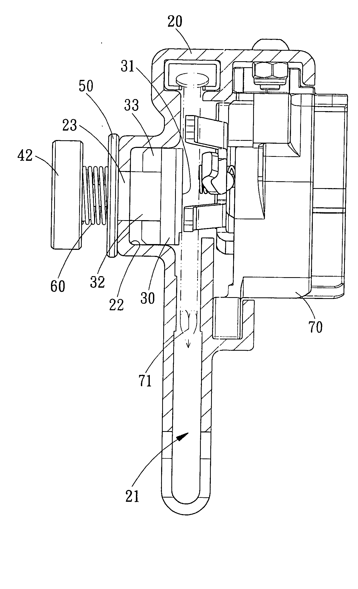 Apparatus for adjusting width of drive channel of nailer