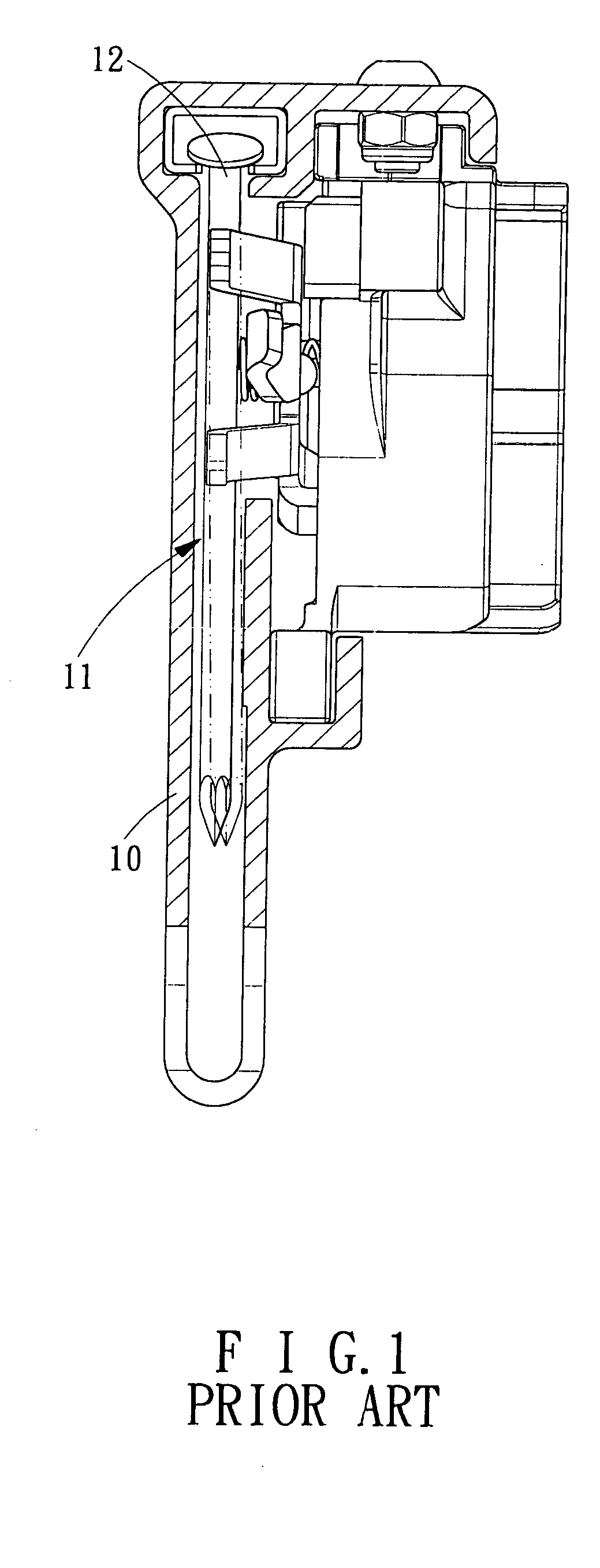 Apparatus for adjusting width of drive channel of nailer