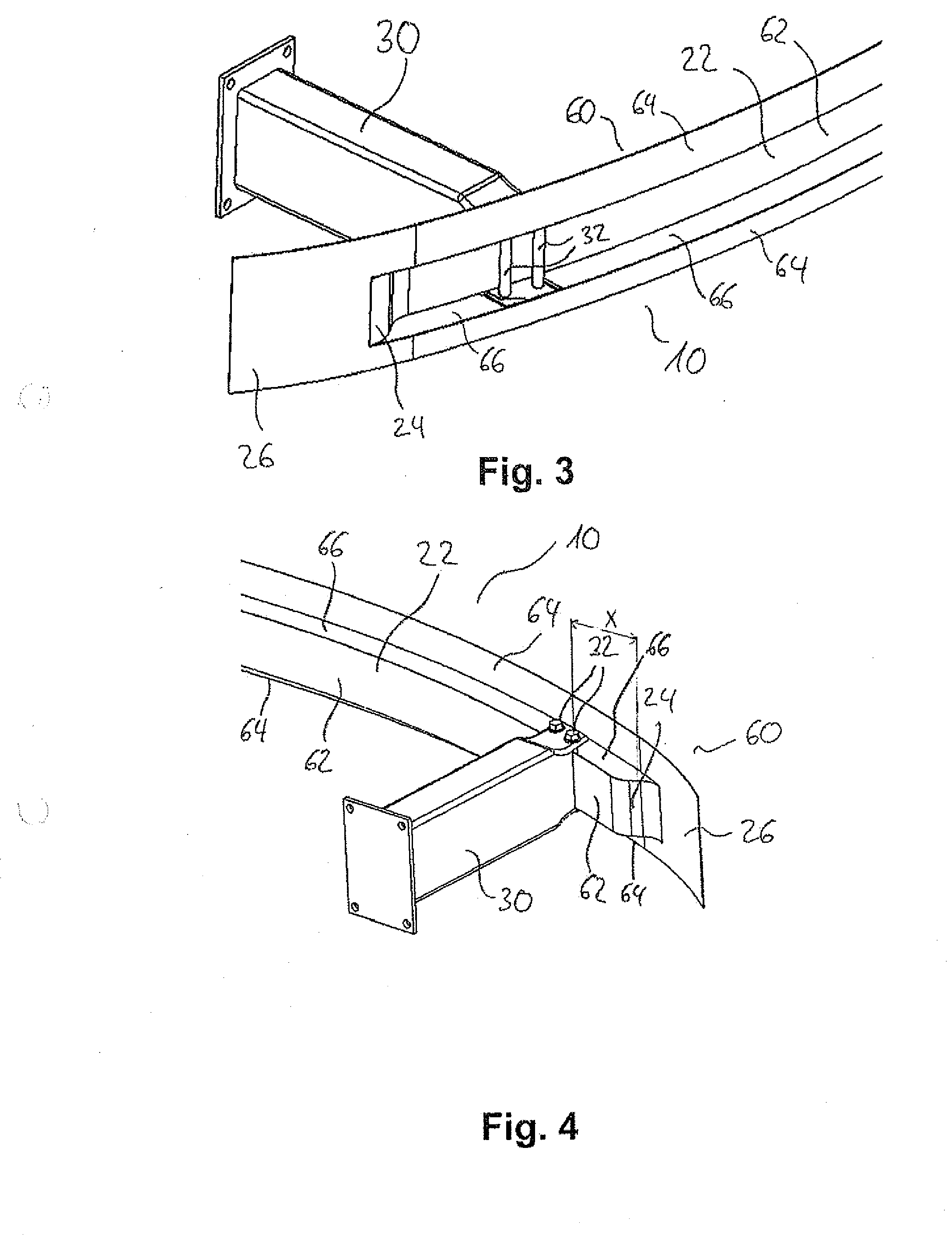 Impact Element and Use of an Insert for a Carrier of an Impact Element