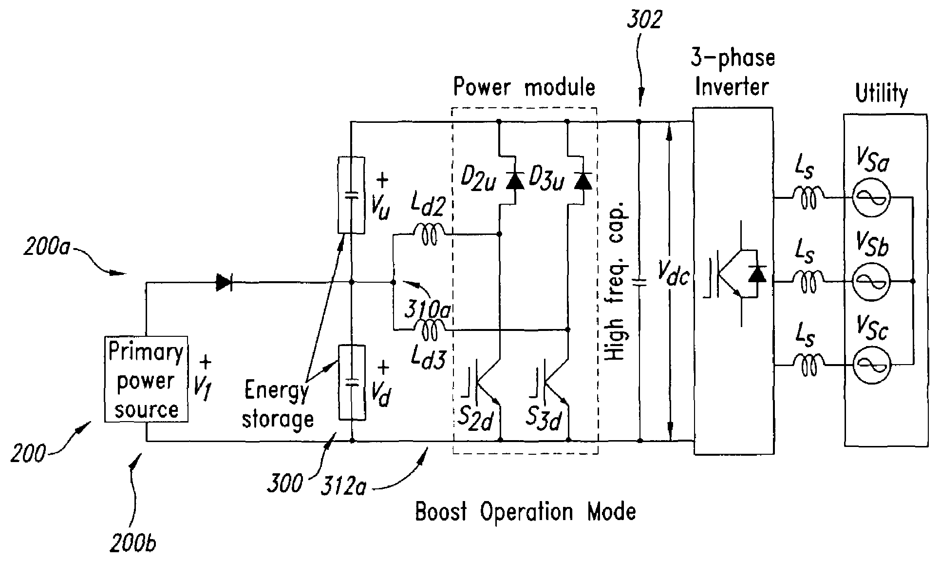 Topologies for using multiple energy sources for power conversions