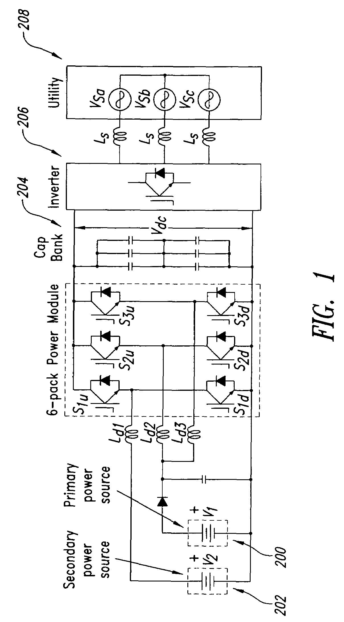 Topologies for using multiple energy sources for power conversions