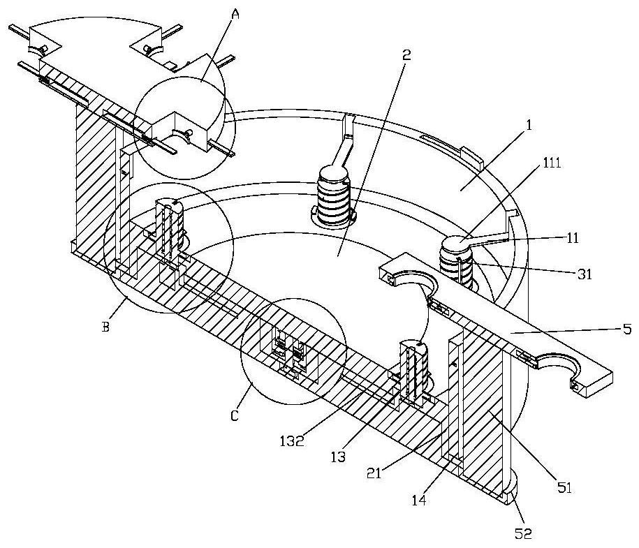 Determination method of yellow and brown esterifying liquid