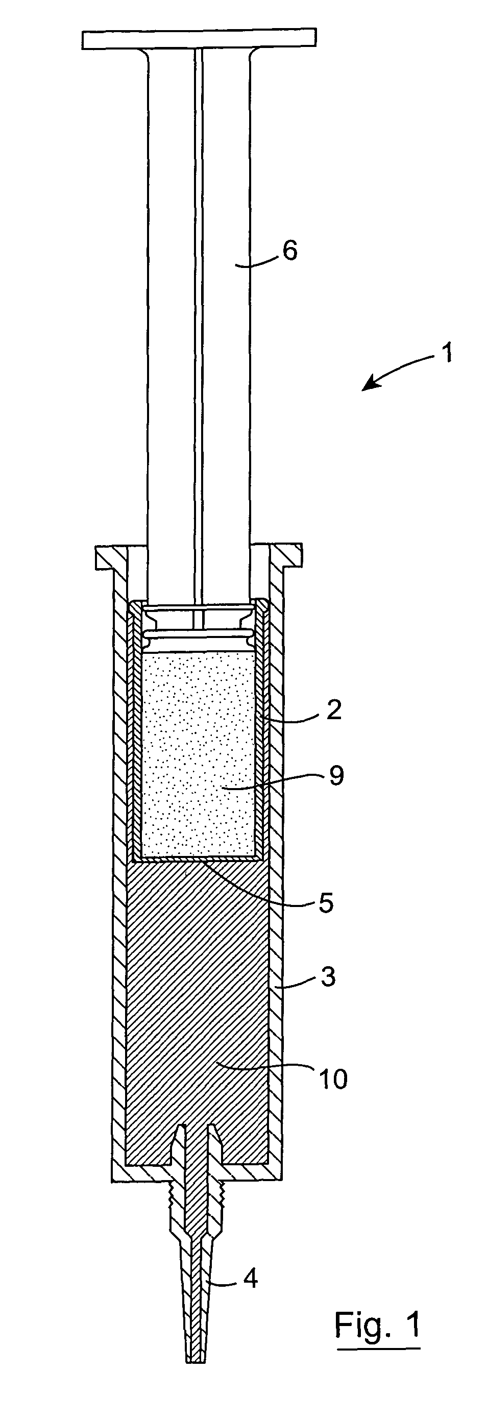 Method and device for administering two components into the teat canal of a non-human animal