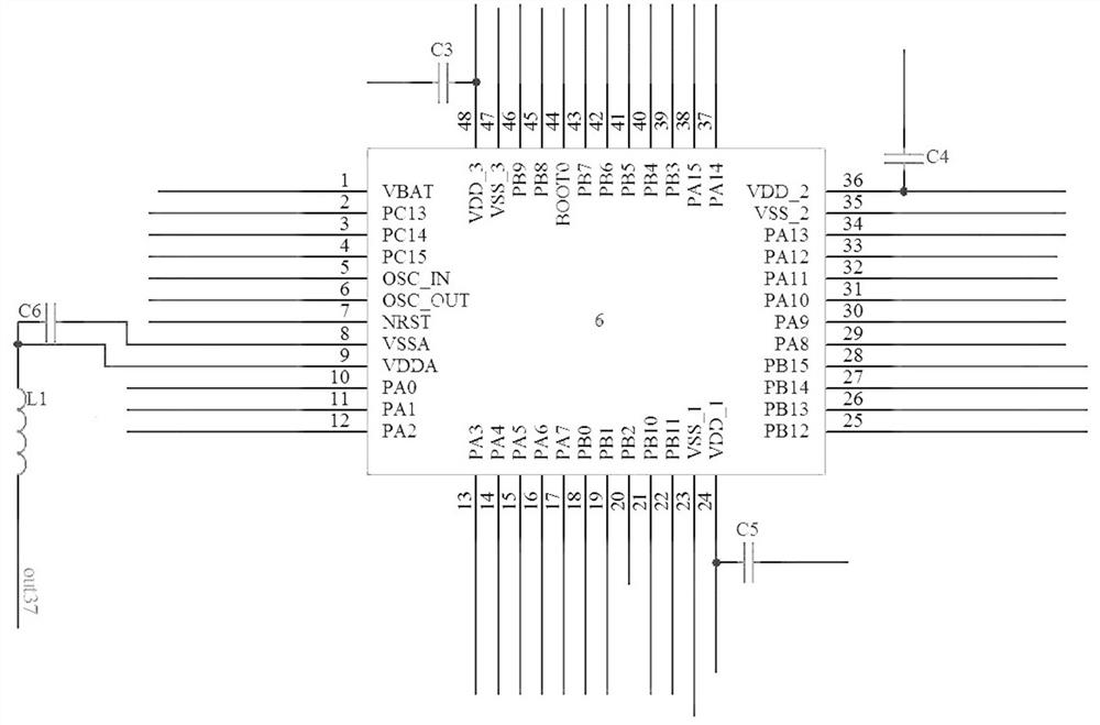 Bus master controller, bus communication power supply system and communication power supply method