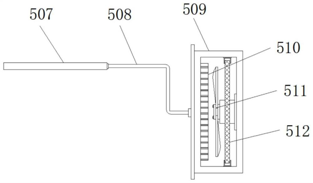 Environment-friendly heat insulation plastic film processing device