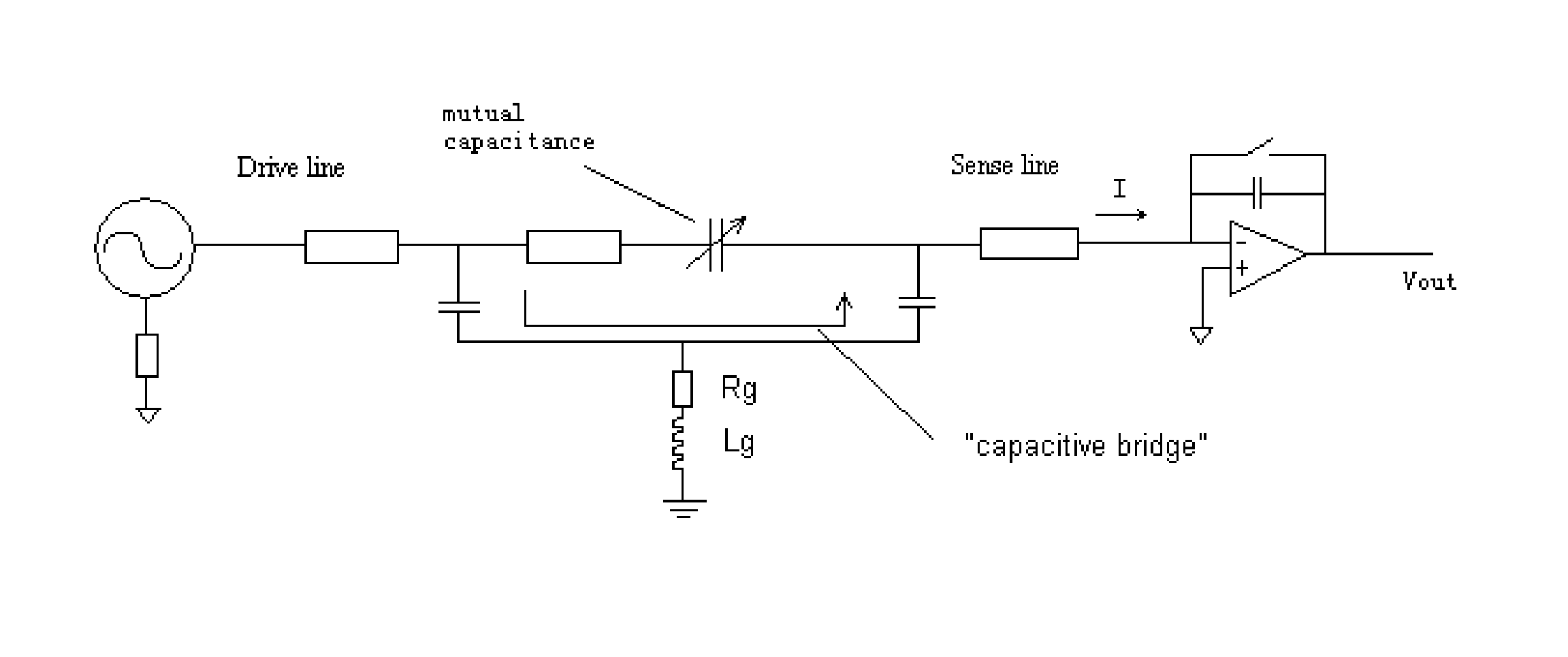 In-cell touch display device