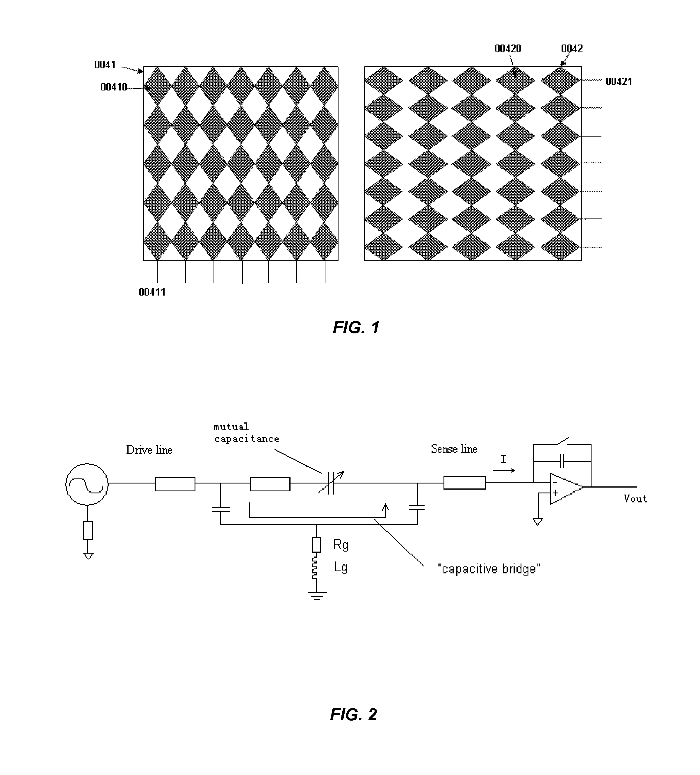 In-cell touch display device