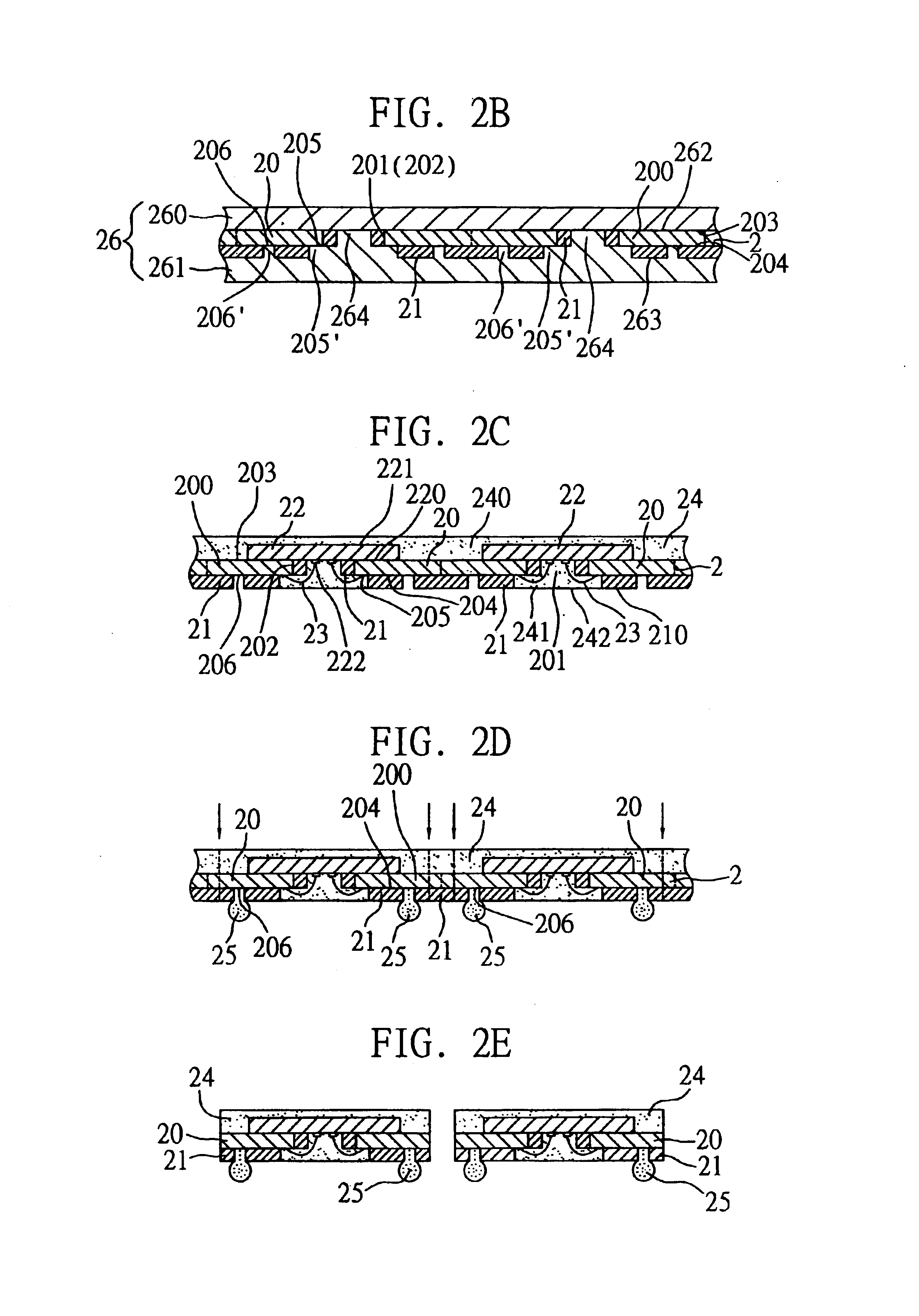 Window-type ball grid array semiconductor package with lead frame as chip carrier and method for fabricating the same