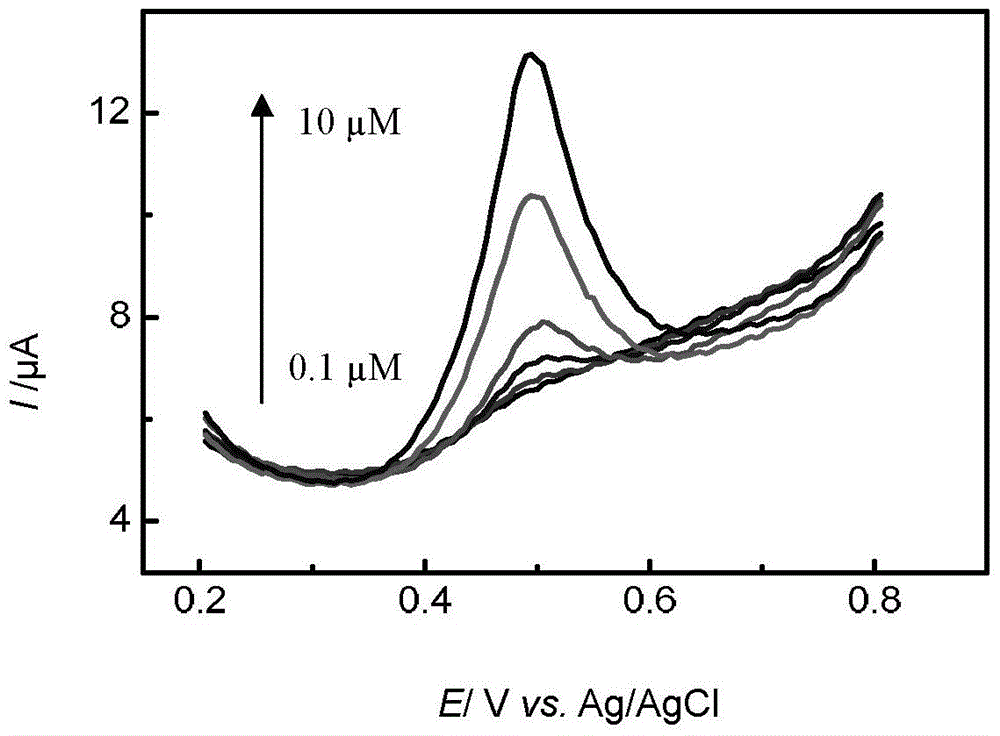 Electrochemical sensor for detecting bisphenol A, preparation method and application