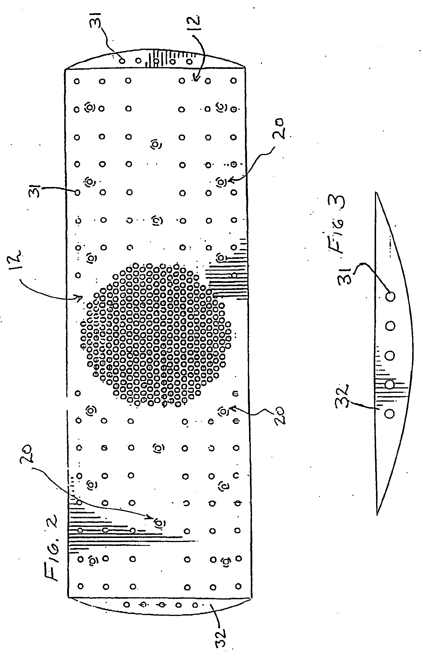 High flow nozzle system for flow control in bladder surge tanks