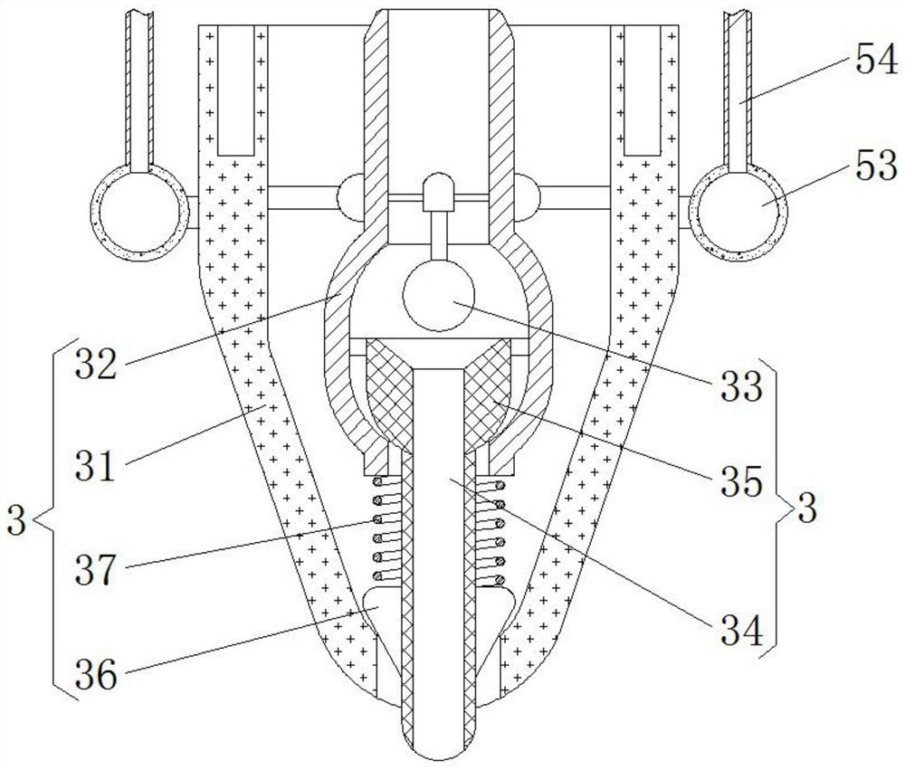 Clinical gastric lavage device for emergency internal medicine