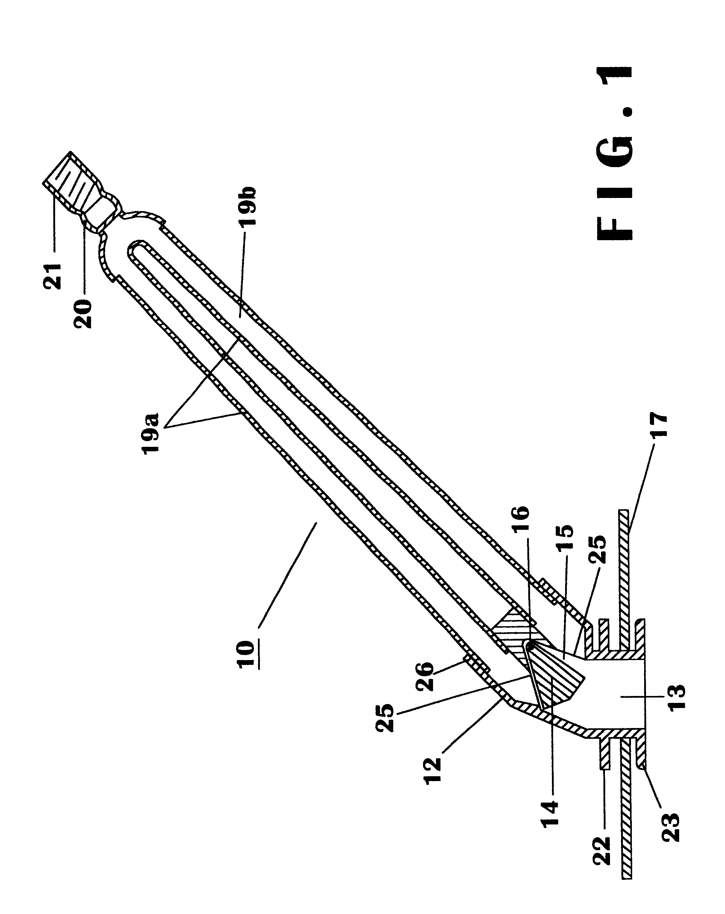 Pool cleaner with open-ended pin supported flapper valve