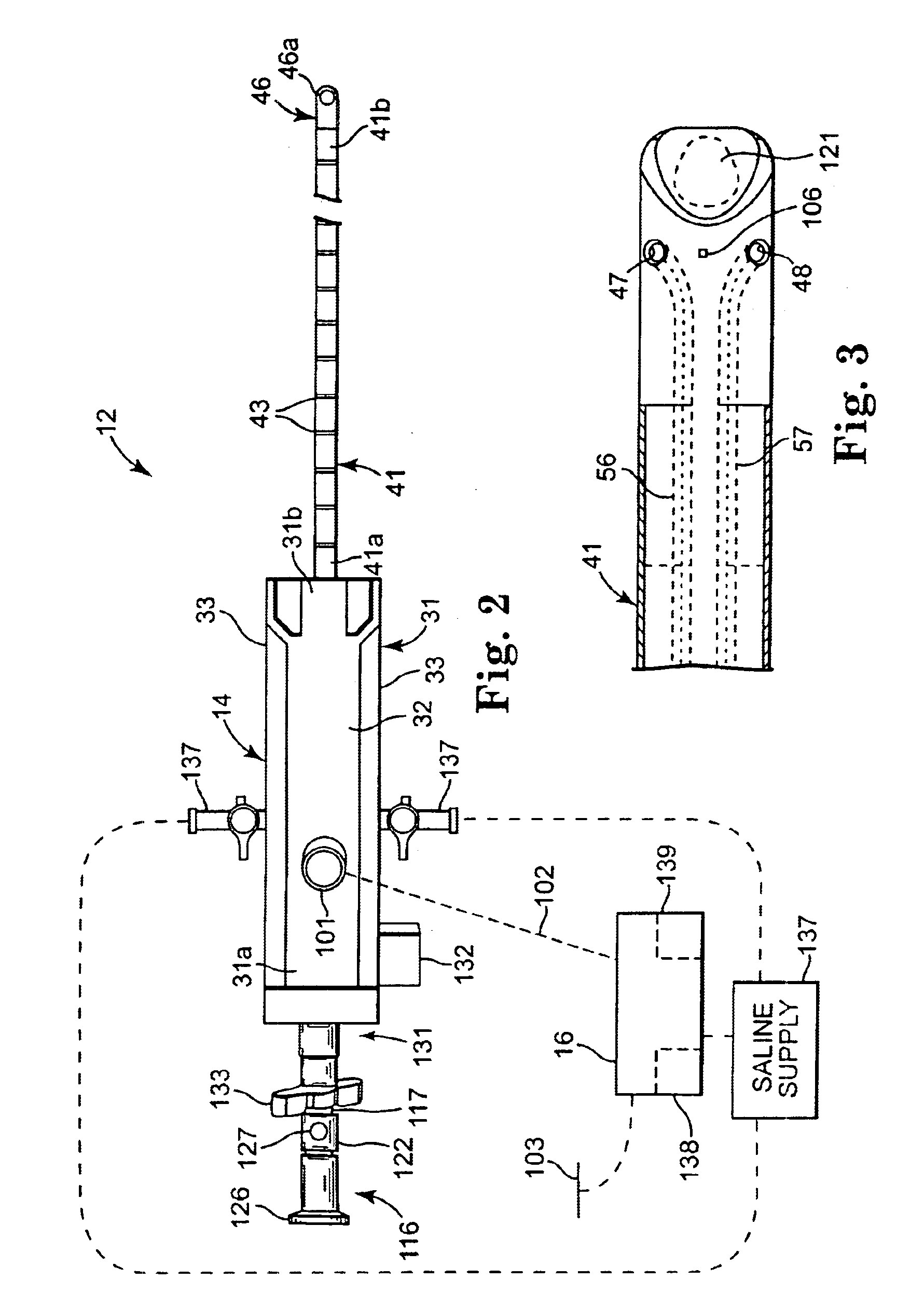 Method for treating tissue with a wet electrode and apparatus for using same