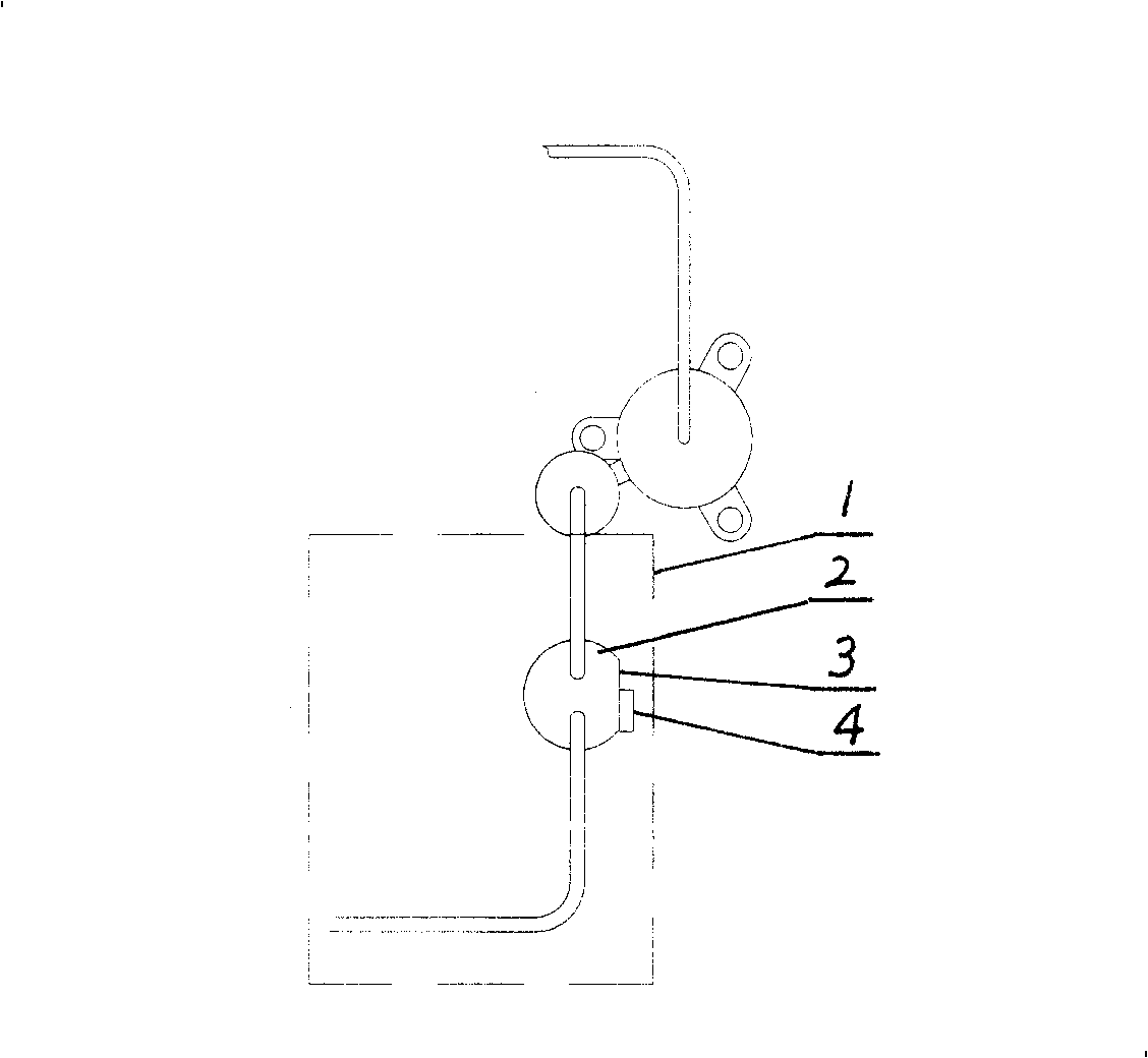 Radiation cooling method for power device of refrigeration device