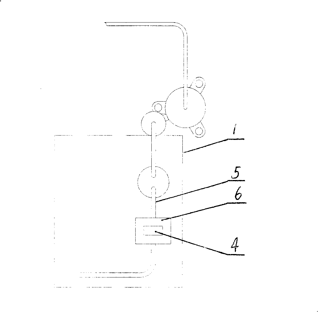 Radiation cooling method for power device of refrigeration device