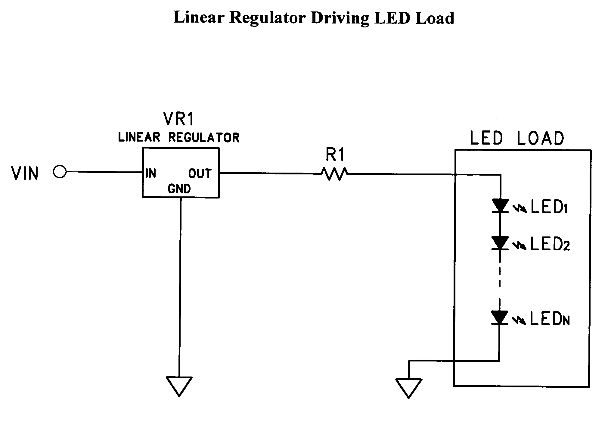 Modified dimming LED driver