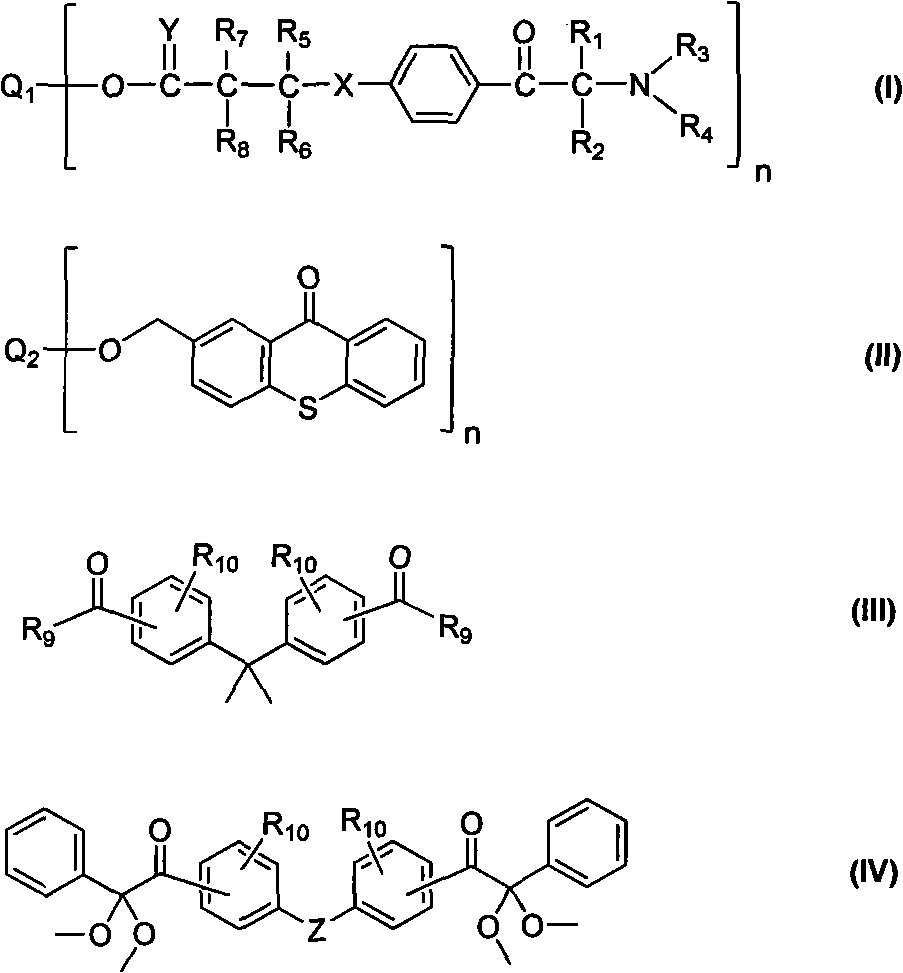 Resin monomer skeleton-derivative ketone compound photoinitiator