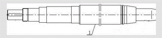 Method for manufacturing cutter shafts of longitudinally-shearing disc scissors