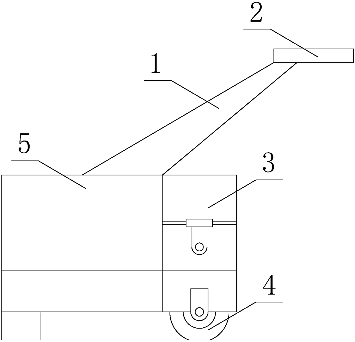 Precisely adjustable intelligent road construction equipment